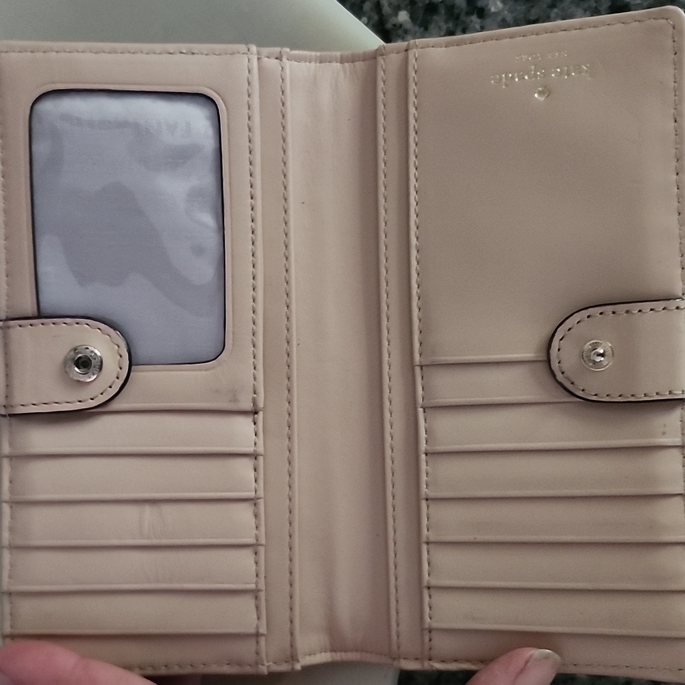 Kate Spade New York Spice Things Up Pink Multi Camel Wallet - Picture 4 of 15